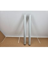 Yamaha Roland Drum rack 20 Inch BASE TUBE 1 1/2 Ribbed Silver Replacemen... - $41.84
