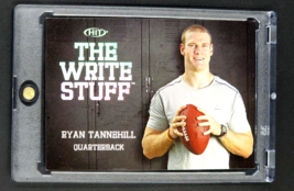 2012 SAGE HIT The Write Stuff WS19 Ryan Tannehill RC Rookie Dolphins Insert Card - £3.13 GBP