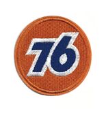 UNION 76 IRON ON PATCH 3" Gas Station Car Mechanic Embroidered Applique NEW - $4.95