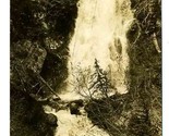 Sahale Falls Postcard Mount Hood Loop Portland Oregon 1928 Cross &amp; Dimmitt - $11.88
