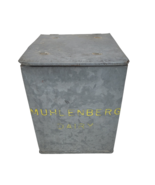 Muhlenberg Dairy Milk Box Reading Pennsylvania Bottle Case Vintage Galva... - $1,384.71 MXN