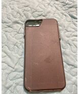 Black Rubber Case For Iphone 6/6s - $127.38 MXN