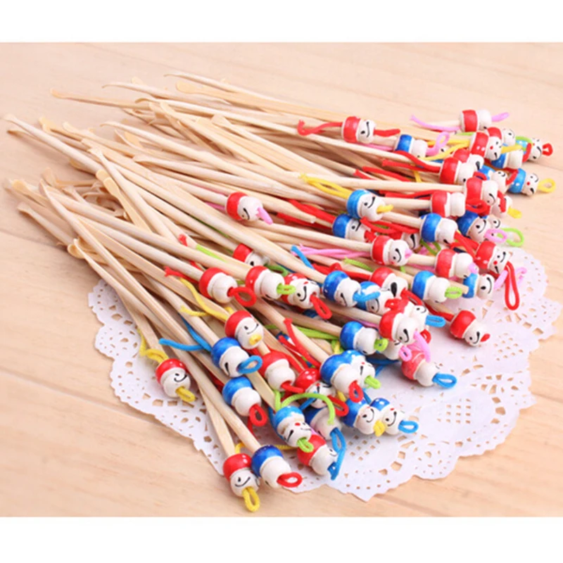 5pcs/10pcs Cute Mini Doll Earpi  Bamboo Ear Pi Random Color  Remover Cleaner Ear - £30.90 GBP