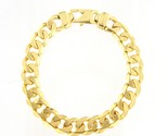9&quot; Men&#39;s Bracelet 10kt Yellow Gold 391185 - £2,008.48 GBP