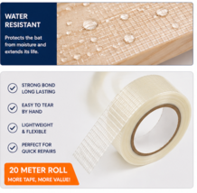 Bat Tape Roll 20 Meter–Durable Fiber Repair Tape for Cricket Bat-FREE SH... - $14.77
