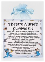 Theatre Nurse Survival Kit - Fun, Novelty Gift &amp; Greetings Card / Secret Santa - £6.48 GBP
