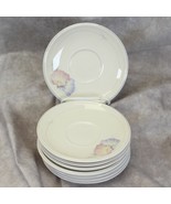 Noritake Keltcraft Ringlet Saucers 9131 6&quot;  Lot of 8 Ireland - $24.11 CAD