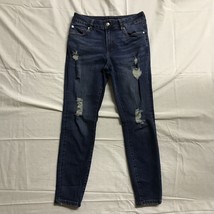 TAHARI Kelly Classic Skinny / Midrise Stretch Denim Ankle Jeans / Size 6/28 - £15.74 GBP