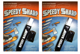 &quot;The Original&quot; Speedy Sharp Carbide Sharpener, Knife Sharpener,  Black  ... - £18.76 GBP
