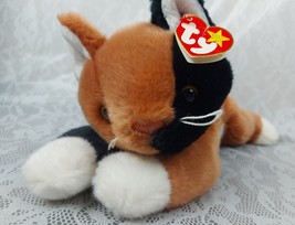 Ty Chip Calico Kitty Cat Kitten Brown Black Buddy 13" Plush Stuffed Plushie 1998 - $32.99