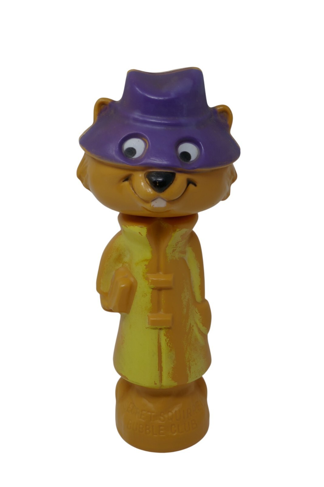 Purex 1960's Hanna Barbera Secret Squirrel Bubble Club Soaky Bubble Bath Bottle Item image 4