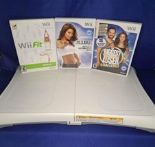 Wii Fit Board With 3 Games - £36.67 GBP