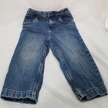 Blue Jeans Denim Girls Size 24 Months 2T Cherokee Straight Leg - £11.78 GBP