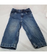 Blue Jeans Denim Girls Size 24 Months 2T Cherokee Straight Leg - £11.94 GBP