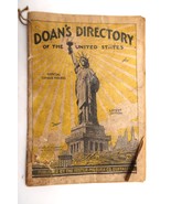 Vtg DOAN&#39;S Directory of The United States 1931 Census Numbers &amp; Medical ... - $284.12 MXN