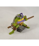 2004 rare Purple Donatello Teenage Mutant Ninja Turtle KEYCHAIN Mirage S... - £7.12 GBP