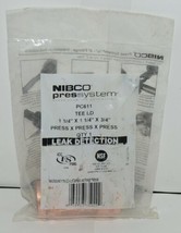 Nibco 9100255PC PC611 Wrot Copper Tee 1 1/4 Inch by 1 1/4 Inches By 3/4 image 1