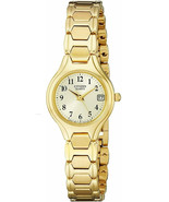 Citizen EU2252-56P Yellow Gold Tone Champagne Dial Womens Classic Dress ... - $130.00