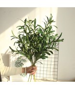 Nolast 37” Tall Faux Greenery Branches Stems Fake Olive Branches Artificial - $31.99