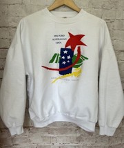 Vintage Australian Open Sweatshirt 1992 White Richee - £59.29 GBP