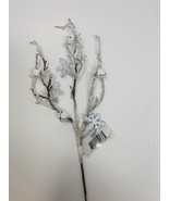 Chritmas Pick Branch Bell White 12In Windowbox - €14,67 EUR