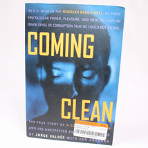 Signed Coming Cl EAN The True Story Of A Cocaine Drug Lord By Jorge Valdes Pb - $24.00