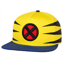 X-Men Wolverine Under Bill Art Flat Brim Hat Multi-Color - £25.12 GBP