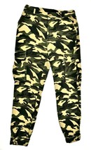 Celebrity Fashion By Hera Collection Cargo Camouflage Jogger Pants Wms Large New - £26.77 GBP