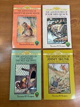 Children&#39;s Thrift Classic Story Books Set of 4 Paperback Animal Stories Burgess - £11.02 GBP