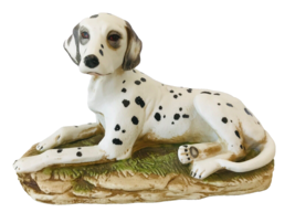 Dalmation Dog Vintage Porcelain Bisque Figurine #1403 Home Interiors HOMCO - £15.45 GBP