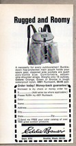 1973 Print Ad Eddie Bauer 4301 Rucksack Backpack Seattle,WA - $9.25