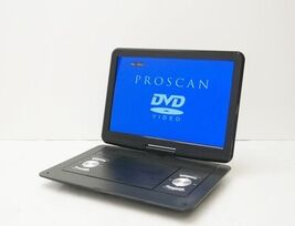 Proscan PDVD1332 13.3" Swivel Screen Portable DVD Player - Black image 2