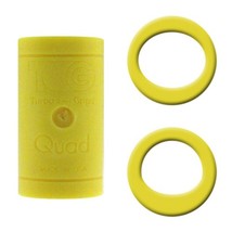 Turbo Quad Yellow Bowling Ball Finger Inserts Grip - $7.95