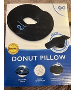 Everlasting Comfort 2 In 1 Memory Foam Seat Cushion Donut Pillow Coccyx ... - £23.74 GBP