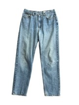 Calvin Klein Double Stone Wash USA Union Made Mom High Rise VTG 90s Jeans 32x29 - £23.32 GBP