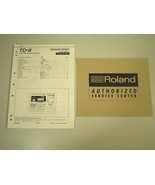 ROLAND TD-8 Percussion Drums Sound Module SERVICE Notes MANUAL / Circuit... - £14.05 GBP