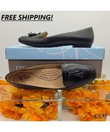 LifeStride, Ballad, Loafers, Black Lenz, Tassel, 8M, Pre-Owned w/Orig Box - $57.62 CAD