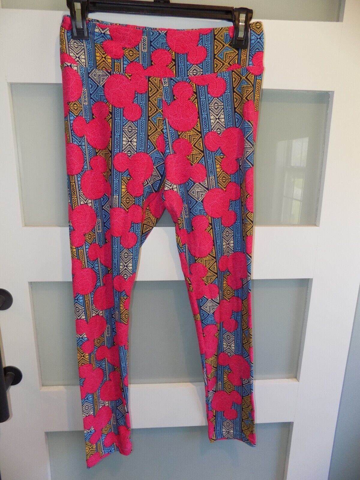 LuLaRoe Disney Hidden Mickey Leggings Size OS Women&#39;s - $20.24