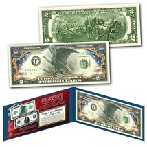 1918 Series Soaring Landing American Bald Eagle $1,000 FRN on New U.S. $2 Bill - $13.98