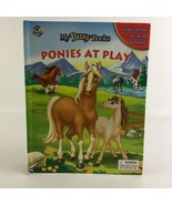 My Busy Books Ponies At Play Storybook Figurines Playmat Phidal Vintage ... - £39.52 GBP
