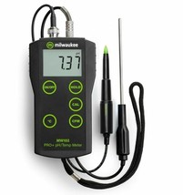 Milwaukee MW102-FOOD PRO+ 2-in-1 pH and Temperature Meter for Food - $275.22