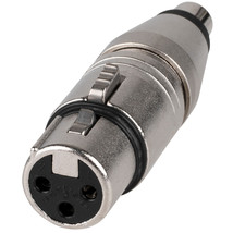 Neutrik NA2FPMF 3 Pin XLR Female to RCA Adapter - £29.77 GBP