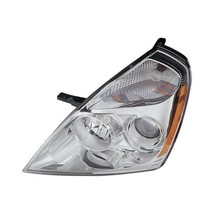 Headlight For 2006 Kia Sedona Driver Side Chrome Housing Clear Halogen Projector - £184.58 GBP
