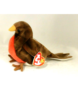 THE ROBIN PLUSH BIRD TY BEANIE BABIES COLLECTION &quot;EARLY&quot; STUFFED ANIMALS... - $193.10 MXN