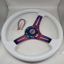 Brand New 350mm 14&#39; Universal JDM Bride Deep Dish ABS Racing Steering Wh... - $75.00