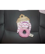 Organic Farm Buddies Ring Rattle Rabbit NEW - $26.38 CAD