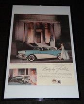 1956 Buick Century Framed 11x17 ORIGINAL Advertising Display  - $59.39