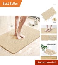 Comfortable Non-Toxic 24x16 Inch Bath Mat, Quick Drying for Safe Showering - $32.62