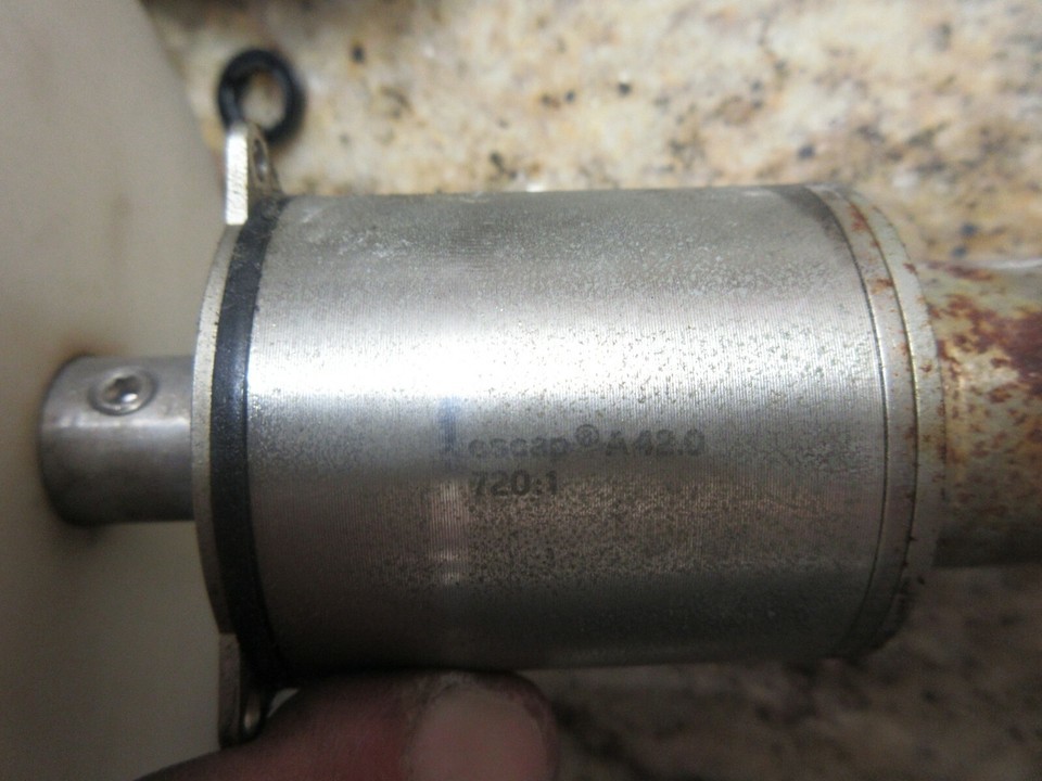 ESCAP MINI GEAR MOTOR ESCAP A42.0 720:1 5" CHARMILLES 400 CNC EDM Item image 4