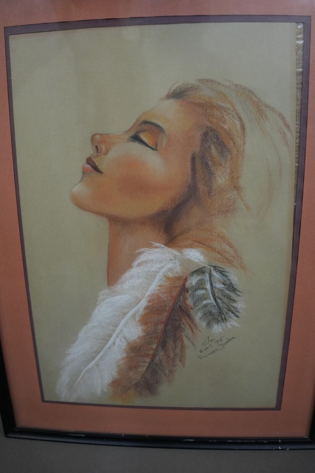 Original Oil Painting 1995 Jordanian Artist Size 24" by 17" Item image 12